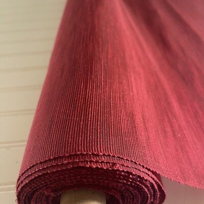 SILK, Red-Maroon FABRIC 5 Yards x 22 Inches Wide or 180 Inches x 22 Wide