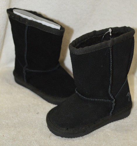 Zodiac Niños Pequeños Botas de Invierno Lil Tricia Cuero Negro/Marrón - Talla 8/9/10 - Imagen 10 de 16