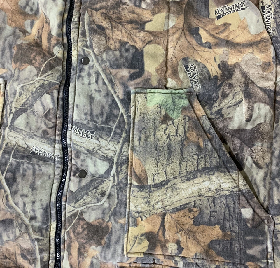 WALLS Hunting Coat Advantage Camo XXL Camo Cold Weather Hunting Coat Vintage - Image 3 of 4