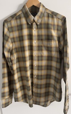 Original Tom Ford Hemd Kariert 40 M Slim