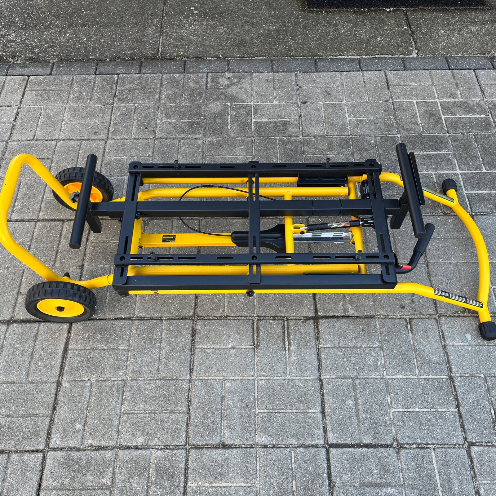 DEWALT DWX726 HeavyDuty Rolling Miter Saw Stand Yellow/Black New eBay