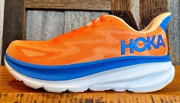 Size 9 - Hoka One One HOKA Clifton 9 Vibrant Orange Impala  display picture 3