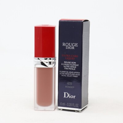 Dior Rouge Ultra Care Liquid Lipstick 639 Wonder 6ml NEW NEU