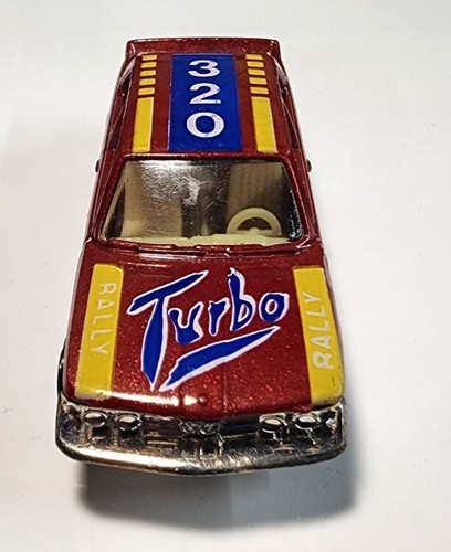 Yatming #1029 Red BMW 320i Turbo Rally 1/64 Diecast HTF Blue/Yellow Tampos - Picture 2 of 9