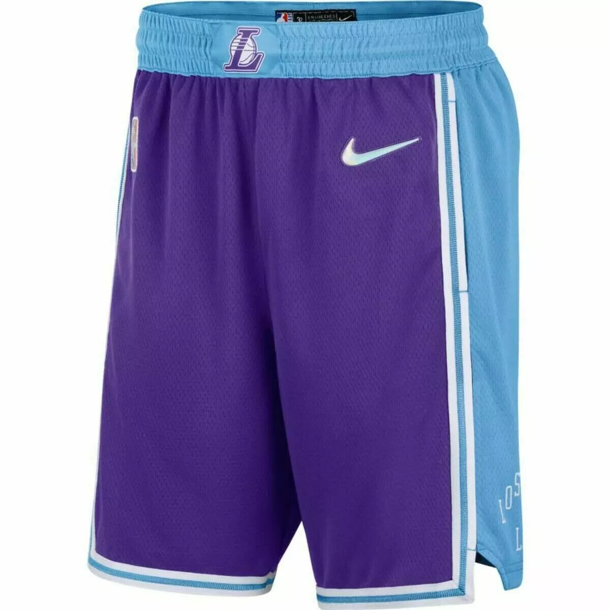 Los Angeles Lakers Nike City Edition Swingman Performance Shorts