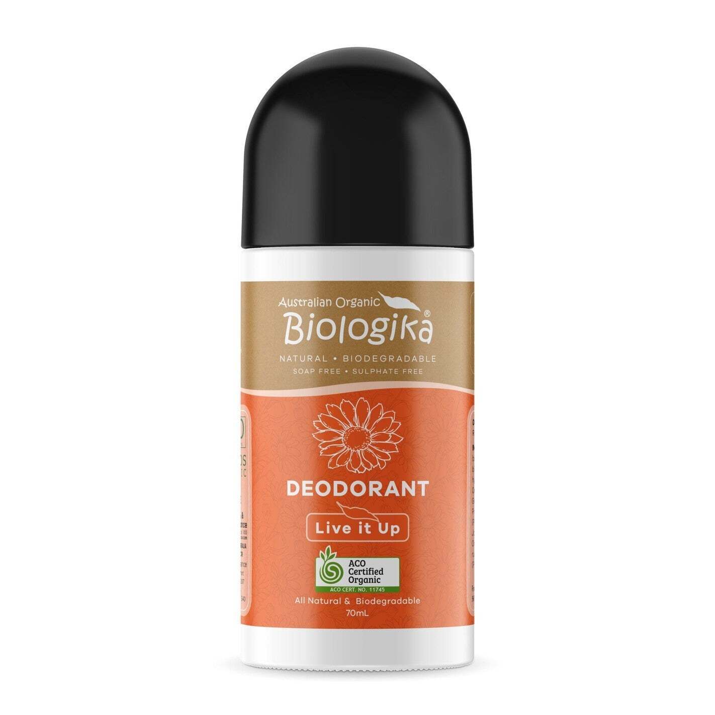 BIOLOGIKA Roll-on Deodorant Live It Up 70ml