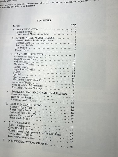 *** Williams Pinball Updates Arcade Game Manual Service Guide Coin-op *** - Picture 3 of 13