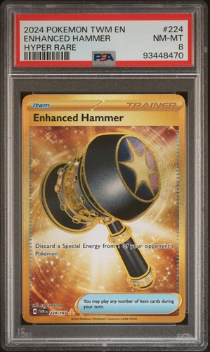 Enhanced Hammer graded PSA 8 for sale on eBay