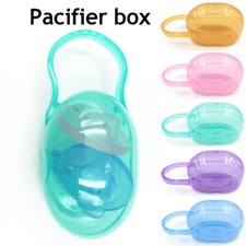 3 Protable Baby Soother Box Pacifier Dummy Storage Case Cover Holder Container