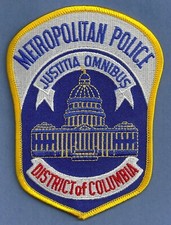 DISTRICT OF COLUMBIA POLICE SHOULDER PATCH