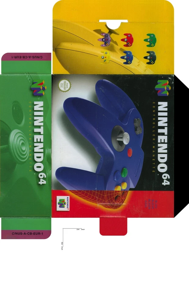 Nintendo 64 Controller Box - Photoshop Art To Print - Image 2 of 4