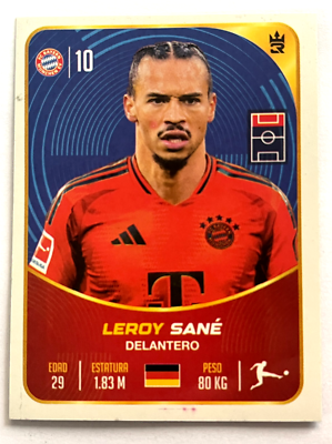 2025 FIFA CLUB WORLD CUP 3R Sticker #119 LEROY SANE Bayern Munich