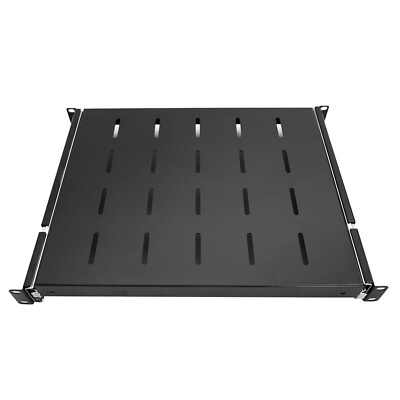 Sliding Rack Server Shelf For Rack 1U 19'' 4 Post Rack Mount-Adjustable 15''-22''