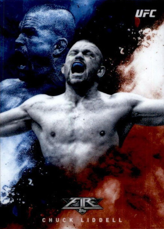 2017 Topps Chrome UFC - Chuck Liddell #UF-CLI - 1 of 1