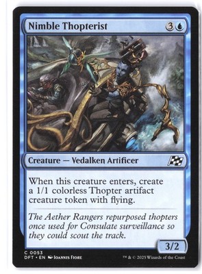 MTG Nimble Thopterist 53 DFT Normal NM