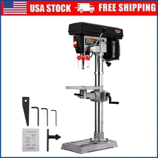 13 in Benchtop Drill Press Pure Copper Motor 7.5A 12 Variable Speed 288-3084 RPM