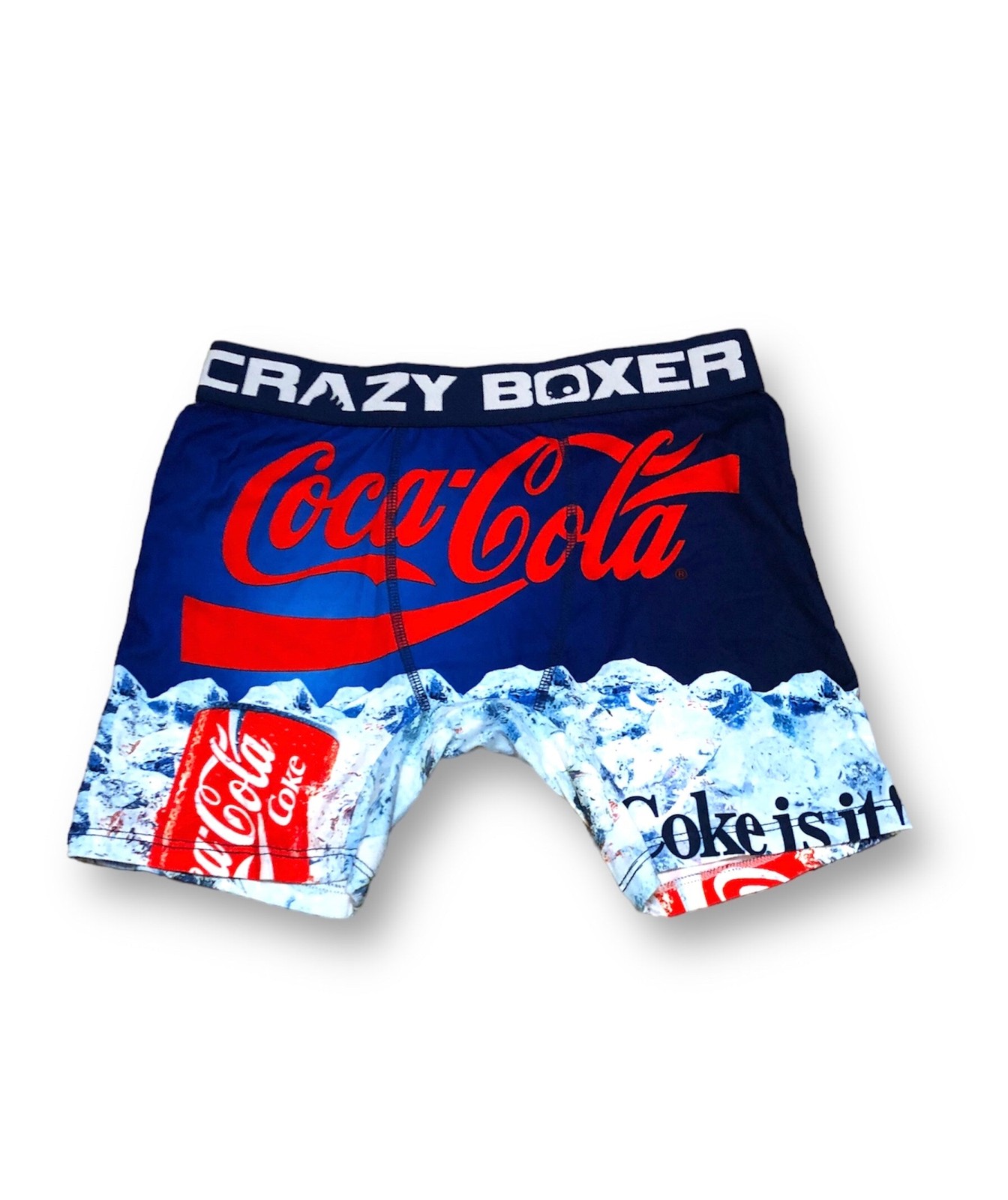 Crazy Boxer Coca Cola "Coke is It!" Men's Boxer Brief (NWOT) - Small