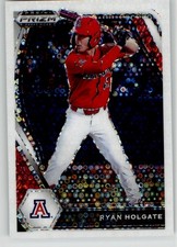 Ryan Holgate 2021 Prizm Draft White Donut Circles Prizm PDP70 #/50 Arizona