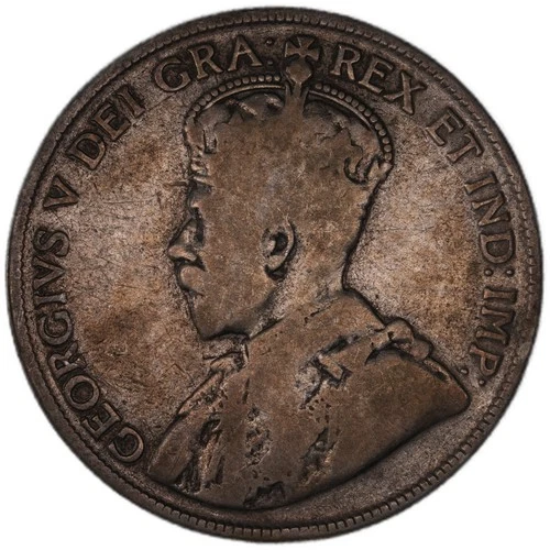 Canada - 50 Cents - 1929 - KM#25a - Silver .800