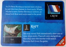 PIRATES POCKETMODEL Revolution UL064 RAFT New Unpunched Crew CSG