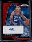 2024-25 Panini Prizm Judah Mintz RC Choice Auto Autograph #RSI-JMP 76ers Rookie