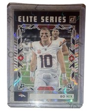 2025 Panini Donruss Elite Series Insert Bo Nix #TES-BNI Denver Broncos NFL
