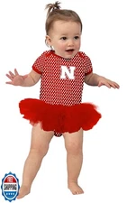 Two Feet Ahead Girls Newborn Infant Toddler Polka Dot Tutu Bodysuit Dress Col