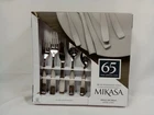 Mikasa Satin Loft 65-Piece 18/10 Stainless Steel Flatware Set, Service for 12