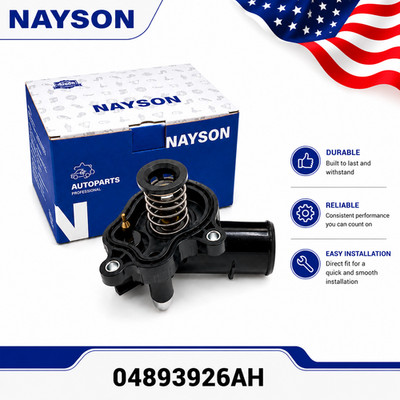 NAYSON 04893926AH Thermostat Housing for 3.6L Jeep Grand Cherokee 2016-2026