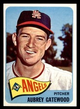1965 Topps Baseball #422 Aubrey Gatewood NM/MT *g1