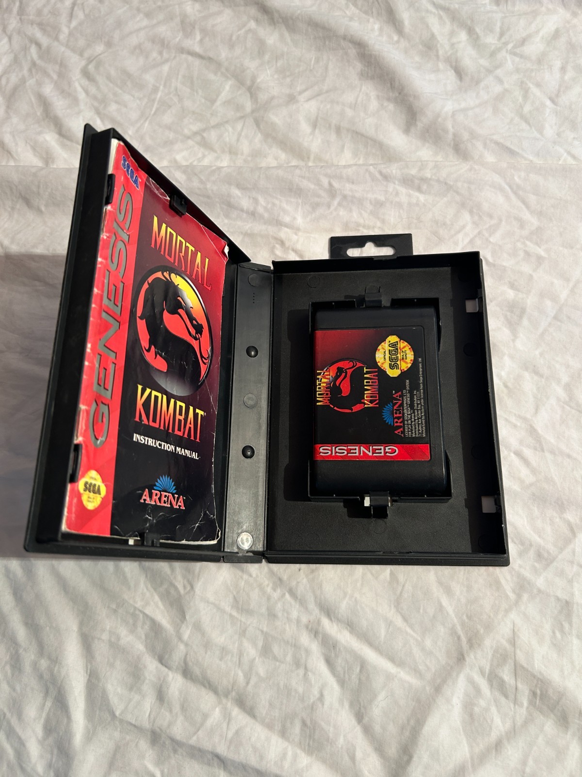 Mortal Kombat Sega Genesis in 1993 Arena Entertainment Complete CIB