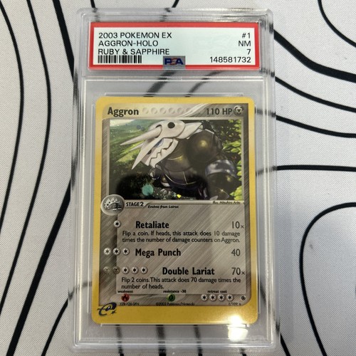 Aggron graded PSA 7 for sale on eBay