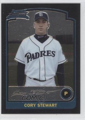 2003 Bowman Draft Chrome Cory Stewart #BDP103 0b5