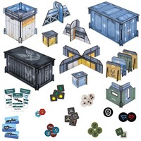 mantic Games, Halo Flashpoint Miniature: Unsc Base Terrain Set (Us Import)