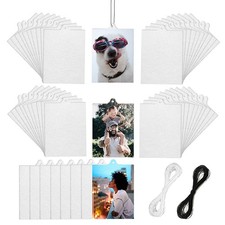 50 Pcs Sublimation Car Air Freshener Blanks Car Hanging Accessories