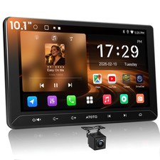ATOTO 10.1" Android Car Stereo 2 DIN GPS GenAI AI voice assistant DSP/FM Camera