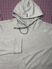 Rhoback Hesi Performance Hoodie Gray sz  3XL