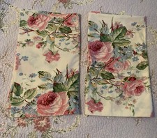 Ralph Lauren Water Floral Standard Pillowcases Rare