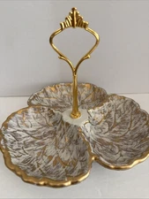 Haegar Tidbit Tray 22K Gold 1960’s