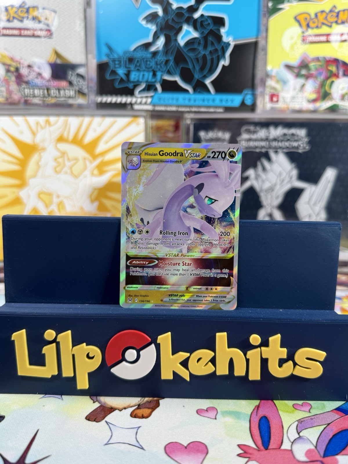 Hisuian Goodra VSTAR 136/196 Lost Origin Ultra Rare NM Condition