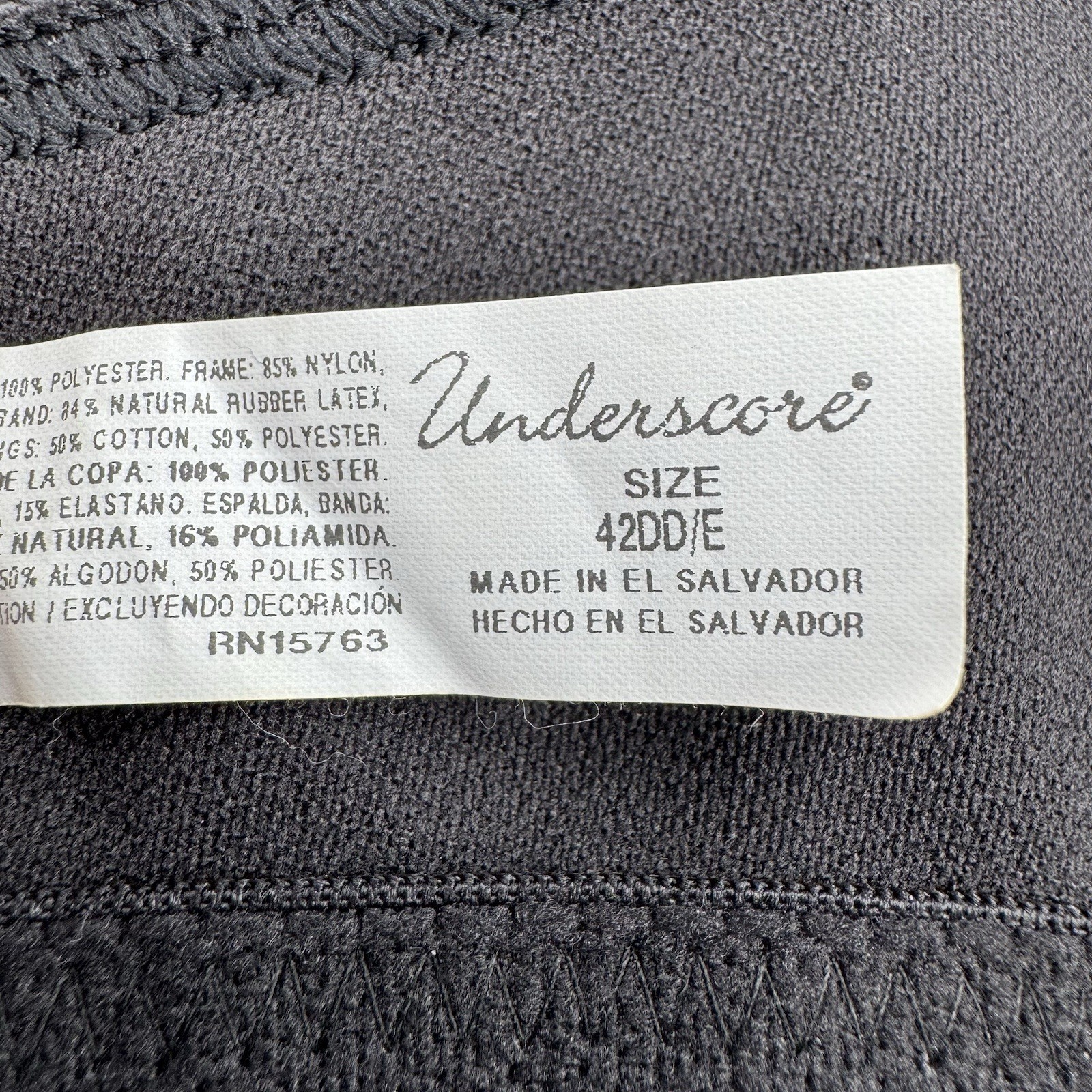 Underscore 42DD/E Bra Cushion Strap Full Figure S… - image 9