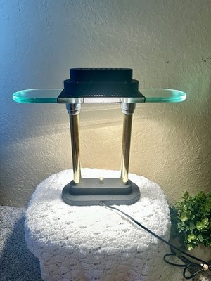 Robert Sonneman Lamp Mid Century Modern Kovacs halogen banker desk dimmer
