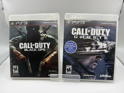 PS3 Call of Duty Black Ops + Ghosts Tested Game Lot PlayStation 3
