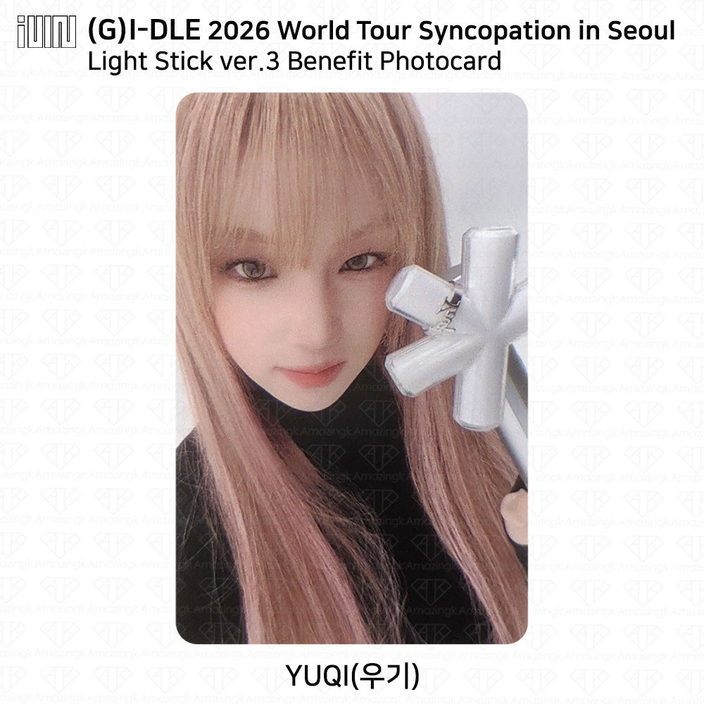 i-dle idle 2026 World Tour Syncopation In Seoul MD Light Stick ver