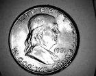 1961 D 50C FRANKLIN HALF DOLLAR SOME TONING