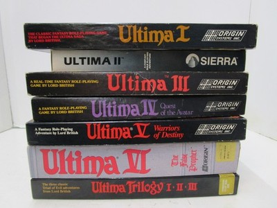 ULTIMATE ULTIMA COLLECTION FOR COMMODORE 64 128 BY ORIGIN TESTED/WORKIN LX99  ️