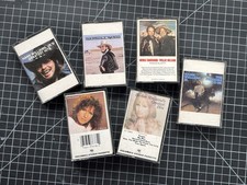 Lot Of Cassette Tapes Hank Williams, Jr., Willie Nelson, And Barbara Streisand