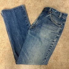 Vintage Levi  s 517 Bootcut Denim Jeans 36x31 Orange Tab 1986 USA Excellent