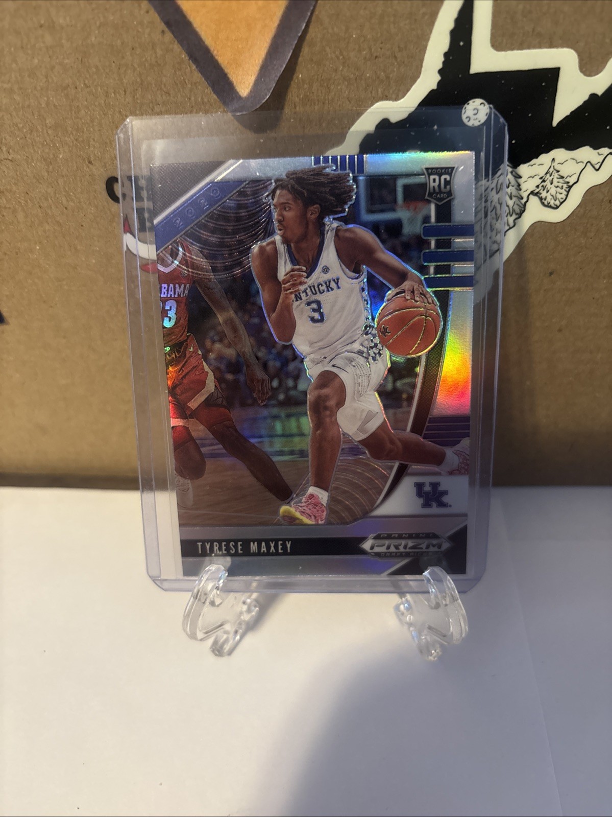 2020-21 Panini Prizm Draft Picks - Tyrese Maxey #14 Silver Prizm (RC)