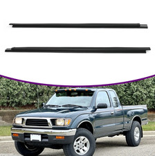 For 1995-2004 Toyota Tacoma Exterior Weatherstrip Set Front 2 Windows Only For 1995-2004 Toyota Tacoma Exterior Weatherstrip Set Front 2 Windows Only
